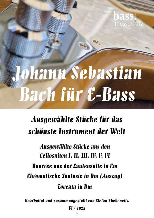 Johann Sebastian Bach für E-Bass